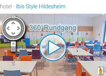 zum virtuellen Rundgang des Ibis Style in Hildesheim in Google Street View | Trusted