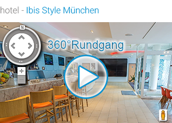 zum virtuellen Rundgang des Hotel Ibis Style in Muenchen bei Google Street View | Trusted