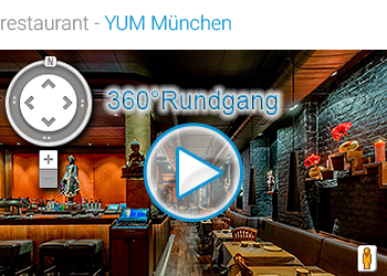 zum virtuellen Rundgang des Restaurant YUM in München bei Google Street View | Trusted